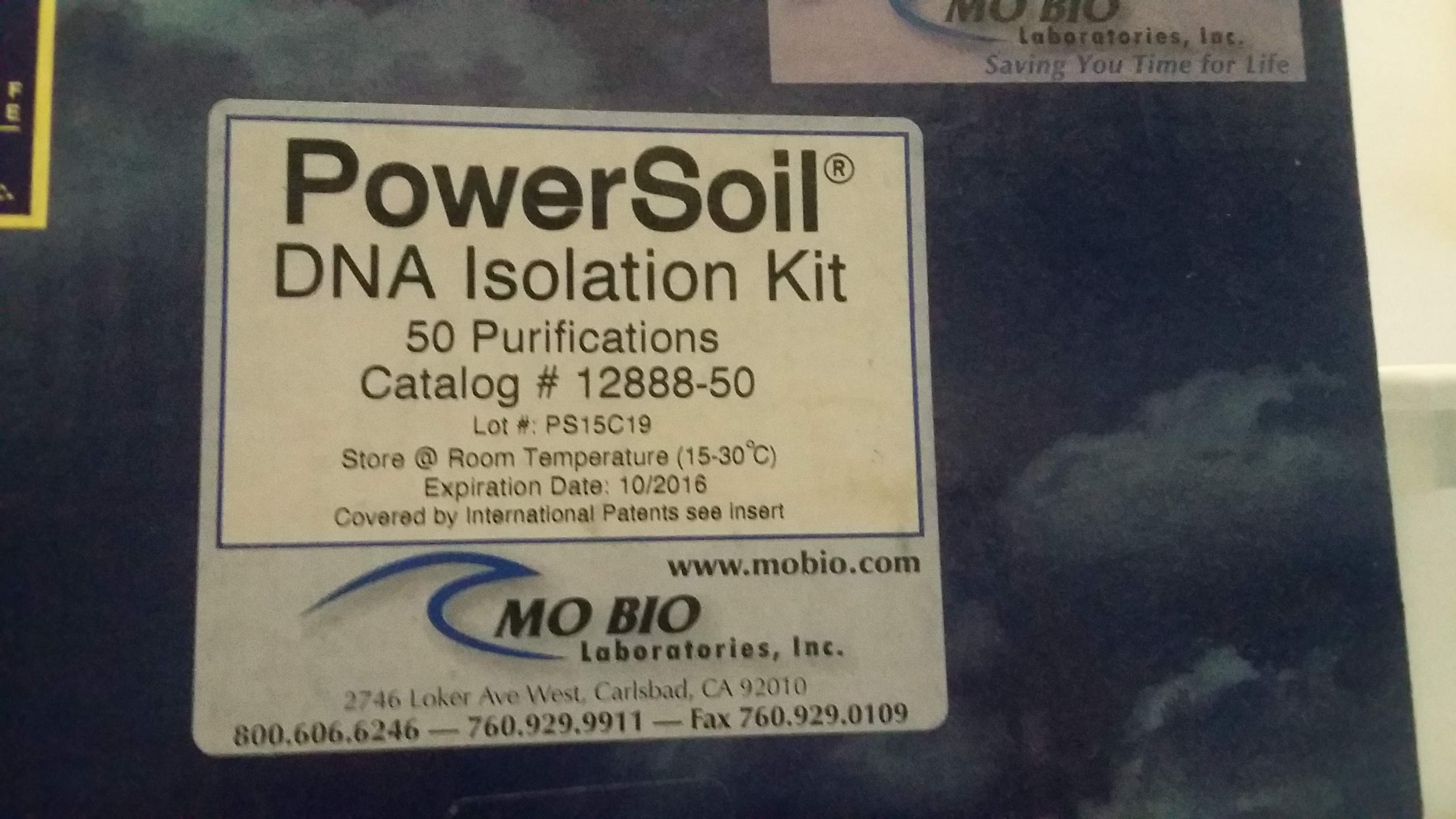 DNA Extraction from Soil Samples Kit/Reagent Review
